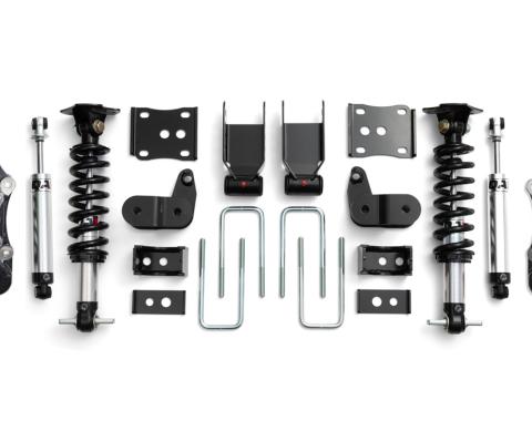 QA1 3/5 Lowering Kit, 15-20 F150 2WD, W/Spindles, Single Adj. LK11-FF01