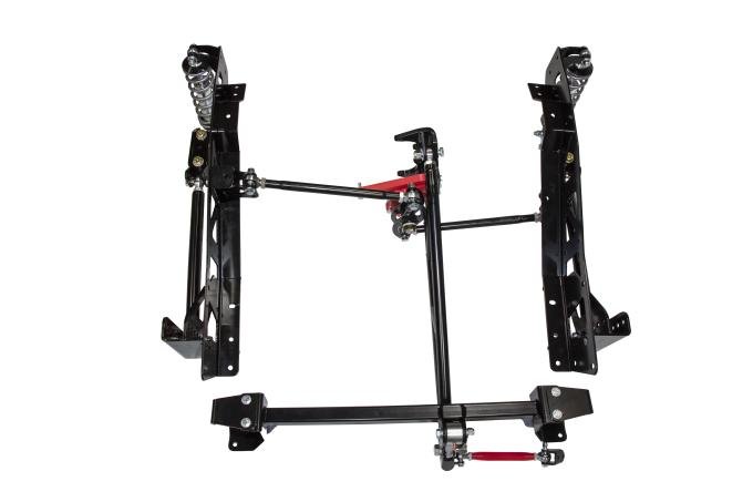 QA1 Long wheelbase, double adjustable shocks, 170 lb. springs R222-170