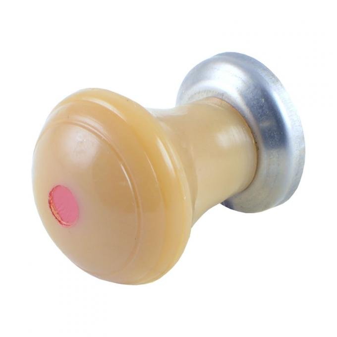 Dennis Carpenter Cigar Lighter Knob - Butterscotch - 1942 Ford Car   21A-701638-B