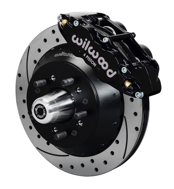 Wilwood Brakes Forged Narrow Superlite 6R Big Brake Front Brake Kit (Hub) 140-13655-D