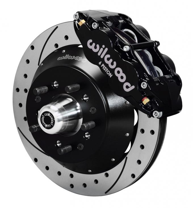 Wilwood Brakes Forged Narrow Superlite 6R Big Brake Front Brake Kit (Hub) 140-9801-D