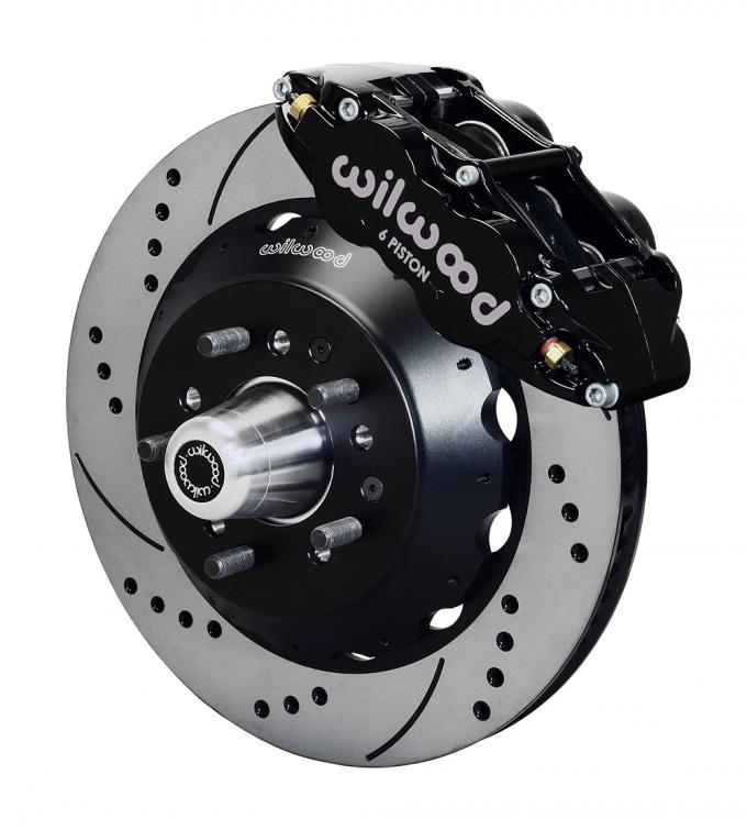 Wilwood Brakes Forged Narrow Superlite 6R Dust-Seal Big Brake Front Brake Kit (Hub) 140-15407-D