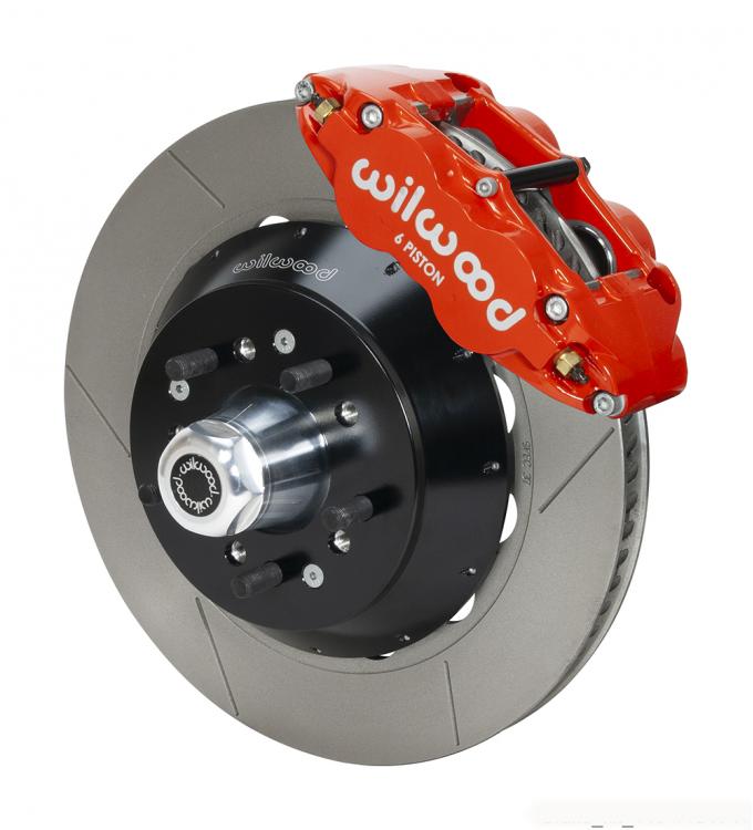 Wilwood Brakes 1968-1972 Ford F-100 Forged Narrow Superlite 6R Big Brake Front Brake Kit (Hub) 140-14841-R