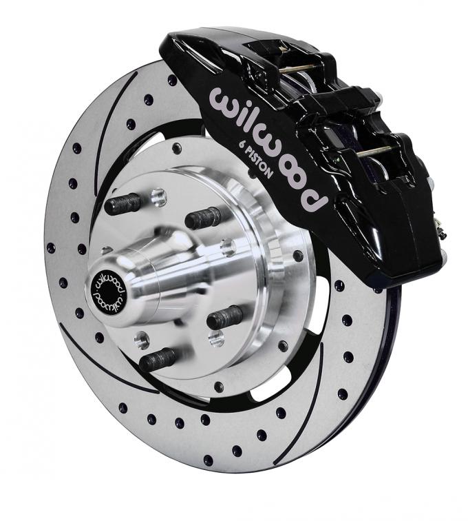 Wilwood Brakes Forged Dynapro 6 Big Brake Front Brake Kit (Hub) 140-10742-D