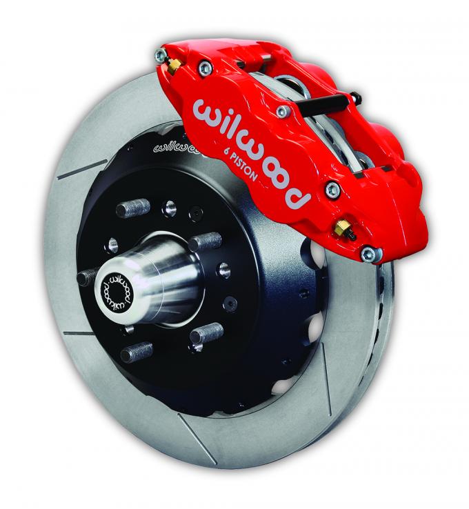 Wilwood Brakes Forged Narrow Superlite 6R Big Brake Front Brake Kit (Hub) 140-12637-R