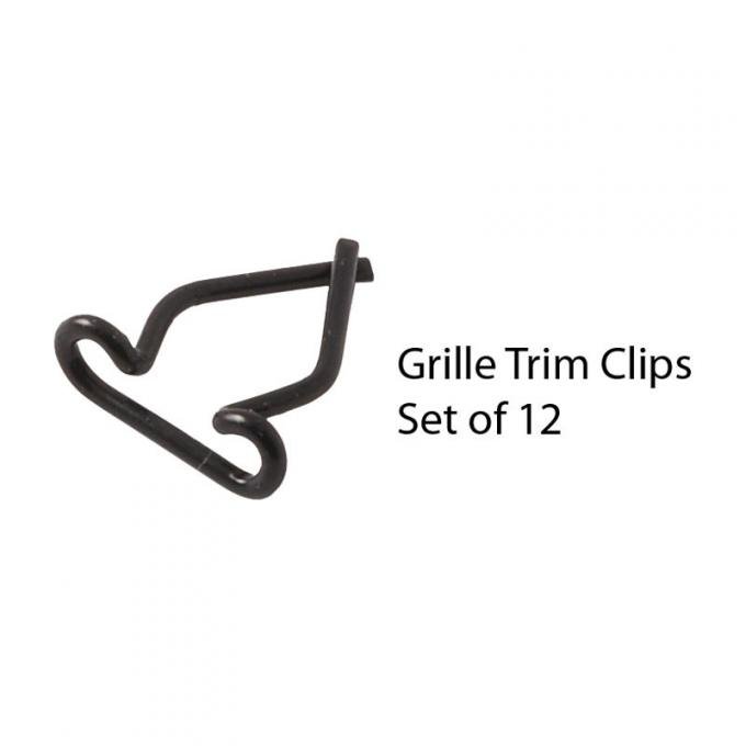 Dennis Carpenter Radiator Grille Trim Clip - 1935 Ford Truck, 1934 Ford Car   40-20001