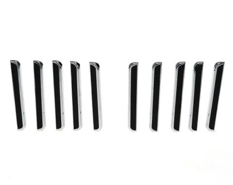 AMD Quarter Panel Hash Mark Emblem Set, 10pcs, 70 Torino Fastback E-70FBHASHMARKS
