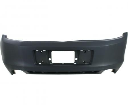 Mustang Rear Bumper Cover, without Rear Object Sensors, 2013-2014