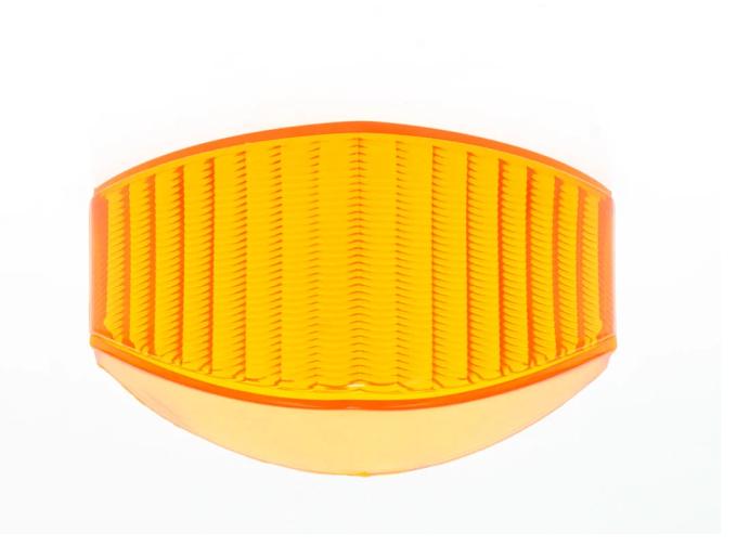 AMD Park Lamp Lens, Amber, LH or RH, 53-54 F100 F250 F350 Ford Pickup Truck X135-4553-A