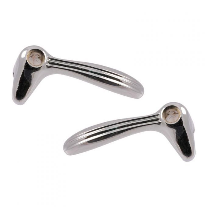 Dennis Carpenter Vent Window Handles - Pair - 1951-52 Ford Truck, 1949-51 Ford Car and Mercury Car 8M-7022916-PR