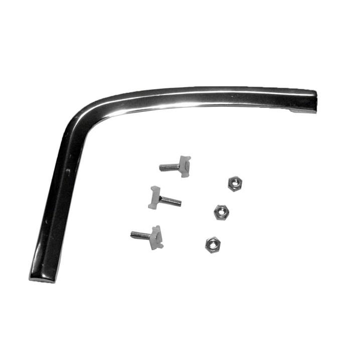 Goodmark Industries 1967-1968 Ford Mustang Rear Passenger Side Quarter Panel Molding GMK3021775672R