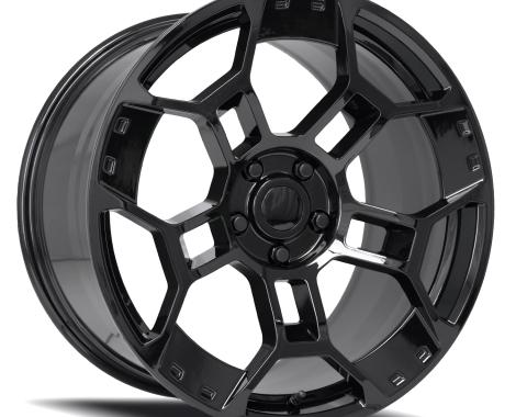 Factory Reproductions FR 701f &ndash; Mustang GT-D Replica Wheel 19x10 5x114.3 +35 HB 70.5 GT-D Gloss Black 701910351202F