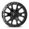 Factory Reproductions FR 99 &ndash; Ford Raptor Replica Wheel 17x9 6x135 +18 HB 87.1 Bronco Replica Gloss Black with Cap 99790183602