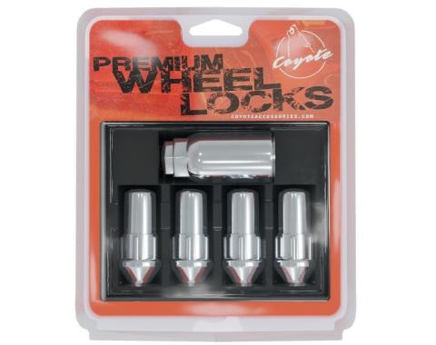 Factory Reproductions Lock Set Lockset - Xl 14mm X 2.0 (1.9") Chrome- 4pcs+Key (741173l) L-LO14200LC