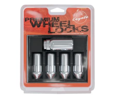 Factory Reproductions Lock Set Lockset - Xl 14mm X 2.0 (1.9") Chrome- 4pcs+Key (741173l) L-LO14200LC
