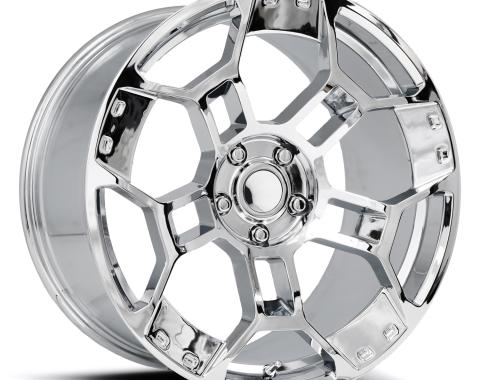 Factory Reproductions FR 701f &ndash; Mustang GT-D Replica Wheel 19x10 5x114.3 +35 HB 70.5 GT-D Chrome 701910351201F