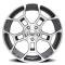 Factory Reproductions FR 701f &ndash; Mustang GT-D Replica Wheel 19x10 5x114.3 +35 HB 70.5 GT-D Satin Gunmetal Machine Face 701910351225F