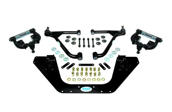 Classic Performance Totally Tubular Upper and Lower Mini Subframe Control Arms for 1964-66 Ford Mustang 6466TCA-ULK-B
