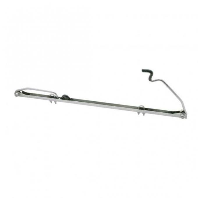 United Pacific Polished Stainless Steel Hood Prop Kit For 1928-36 Ford Car & Truck A6248