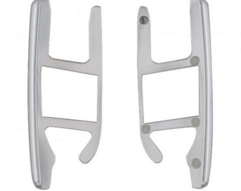 United Pacific Chrome Plated Windshield Frame Corners For 1932 Ford Closed Car (Pair) B20110