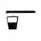 United Pacific Door Top Access Cover For 1932-34 Ford Truck - L/H B21015-1