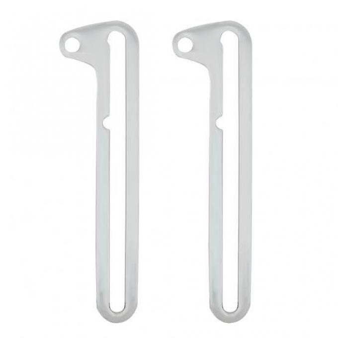 United Pacific Polished Stainless Steel Windshield Swing Arms For 1928-31 Ford Model A (Pair) A8007SS