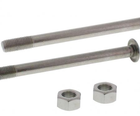 United Pacific Stainless Steel Bumper End Bolts And Nuts For 1928-31 Ford Model A (Pair) A6219