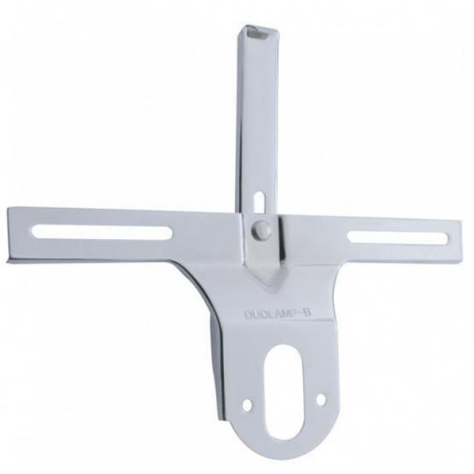 United Pacific Polished Stainless Steel Rear License Plate Bracket For 1932 Ford Car & Truck A8042