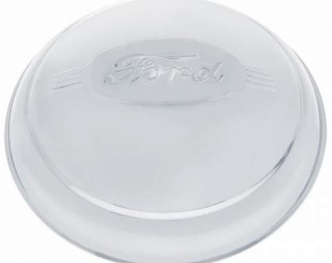 United Pacific Stainless Steel Hubcap For 1942 Ford Car & 1946 Ford Truck A6035