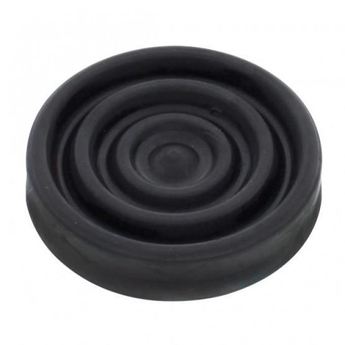 United Pacific Black Rubber Brake & Clutch Pedal Pad For 1941-48 Chevy Passenger Car A8046