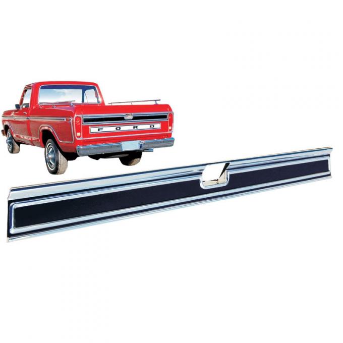 Dennis Carpenter Upper Tailgate Outside Finish Panel - 1973-79 Ford Truck D3TZ-99425A34-B