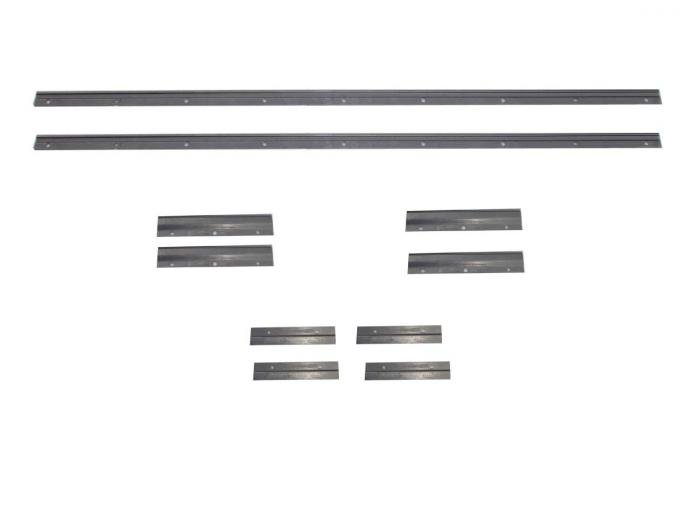 Ford Mustang Ground Effects Bracket 10 Piece Set, 1987-1993