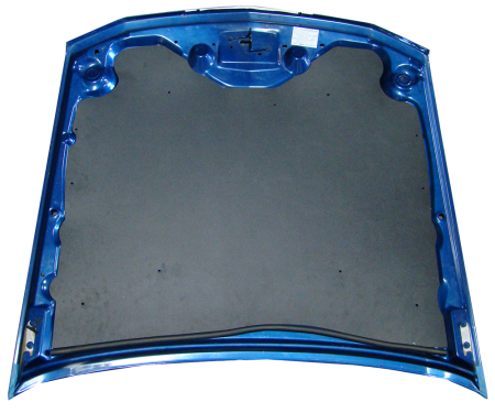 Bronco Hood Cover and Insulation Kit, AcoustiHOOD, 1978-1979
