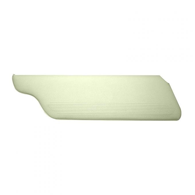 Dennis Carpenter Sun Visor - Padded - White - 1960-65 Falcon Sedan 105585-H741