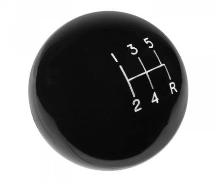 Hurst Shift Knob, 5-Speed, Black 1630114