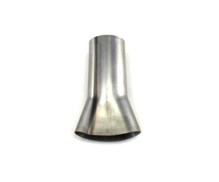 Patriot Exhaust 2 into 1 Formed Collectors for 2" Primary Tubing, 2 1/2" Collector Diameter / 6 1/2" Length H7664