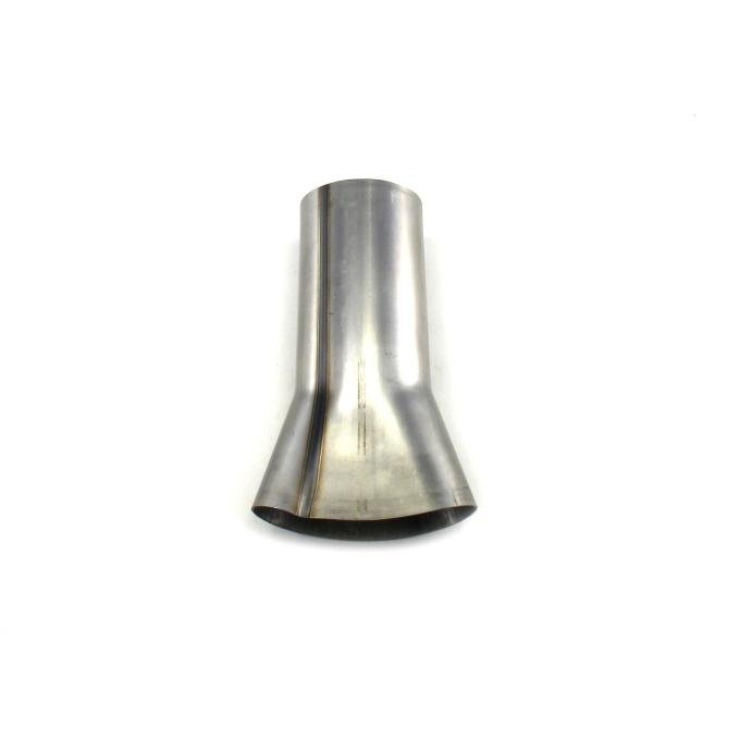 Patriot Exhaust 2 into 1 Formed Collectors for 2" Primary Tubing, 2 1/2" Collector Diameter / 6 1/2" Length H7664