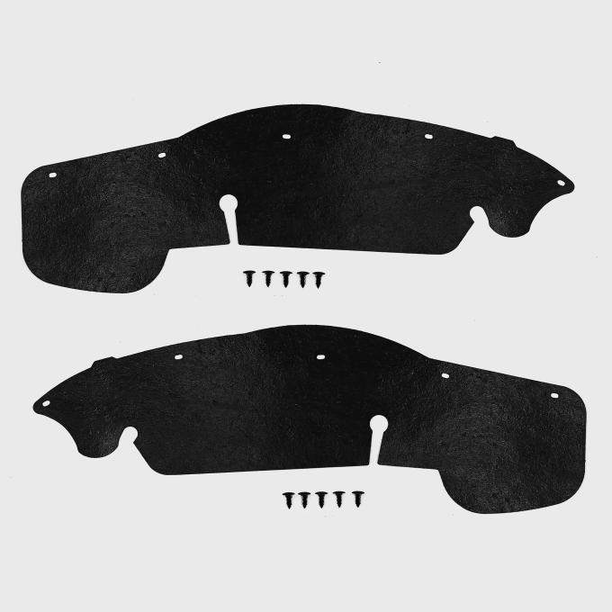 Detroit Muscle Technologies Ford Ranger 98-06 Engine Well Frame Fender Splash Shields Guards WITH CLIPS FORD-RAN9806SS50