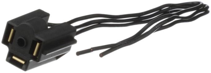 Redline Restomotive® 1930-1990 GM / Ford / Chrysler 3 Prong Headlamp Pigtail Socket