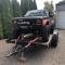 Race Ramps 2 x 6 Ultra Pack Tie-Down Straps with Detachable Axle Straps, Direct Hook Ends & Chain Extensions - Orange 518226