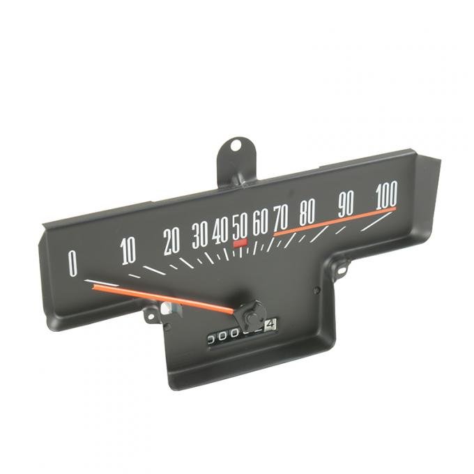 Dennis Carpenter Speedometer Assembly - with Red Speed Warning Line - 1967-70 Ford Truck C7TZ-17255-E