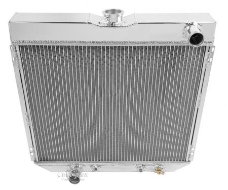 Champion Cooling 2 Row All Aluminum Radiator Made With Aircraft Grade Aluminum EC339