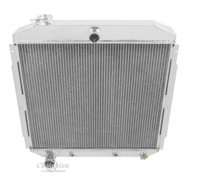 Champion Cooling 3 Row All Aluminum Radiator Made With Aircraft Grade Aluminum CC5356