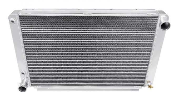 Champion Cooling 1961-1965 Lincoln Continental 3 Row All Aluminum Radiator Made With Aircraft Grade Aluminum CC6165