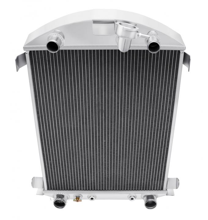 Champion Cooling 1930-1931 Ford Model A 3 Row All Aluminum Radiator ...