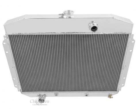 Champion Cooling 4 Row All Aluminum Radiator Made With Aircraft Grade Aluminum MC8164