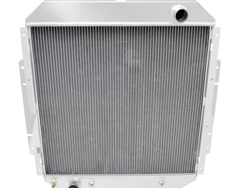 Champion Cooling 4 Row All Aluminum Radiator Made With Aircraft Grade Aluminum MC480