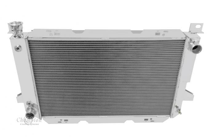 Champion Cooling 2 Row All Aluminum Radiator Made With Aircraft Grade Aluminum EC1451