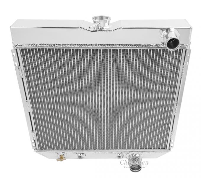 Champion Cooling 2 Row with 1" Tubes All Aluminum Radiator Made With Aircraft Grade Aluminum AE340