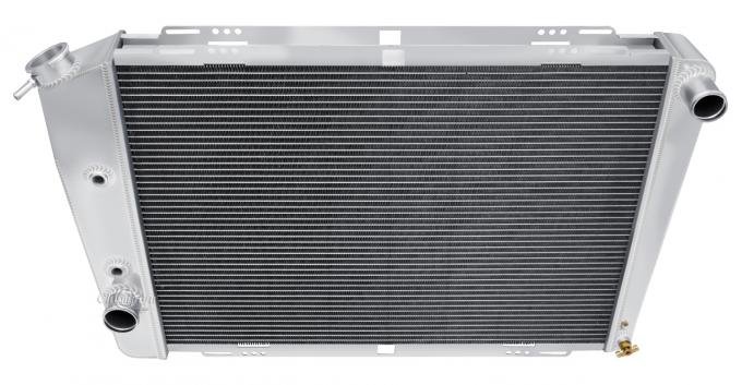Champion Cooling 1968-1969 Lincoln Continental 3 Row All Aluminum Radiator Made With Aircraft Grade Aluminum CC6869